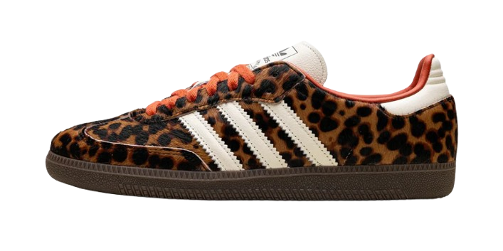 Adidas Samba OG Preloved Red Leopard
