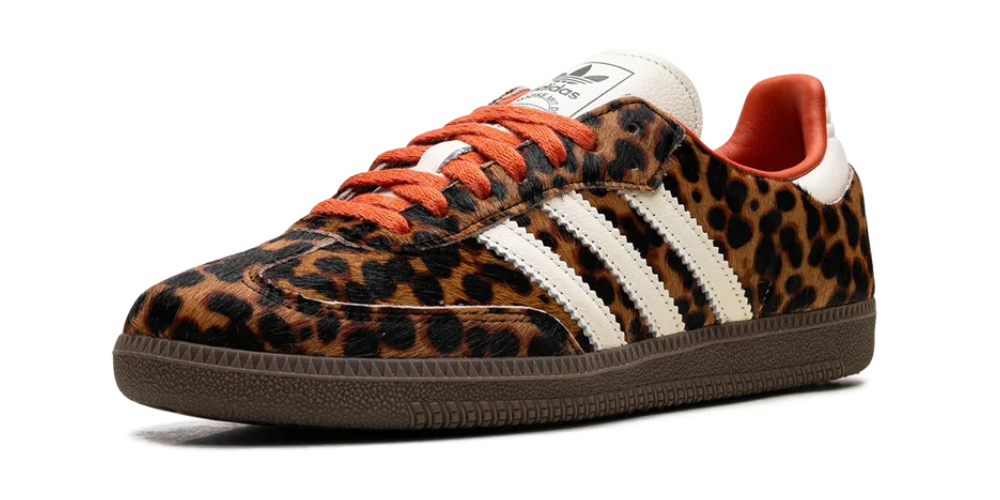 Adidas Samba OG Preloved Red Leopard