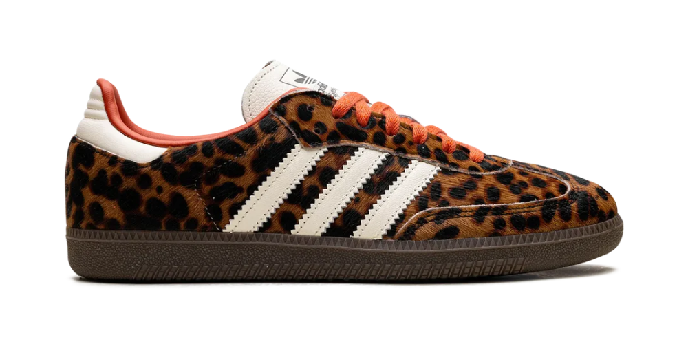 Adidas Samba OG Preloved Red Leopard