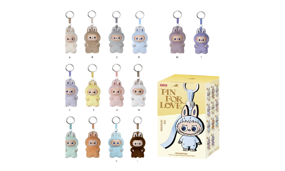 Pop Mart Labubu The Monsters - Pin for Love Series (A-M)