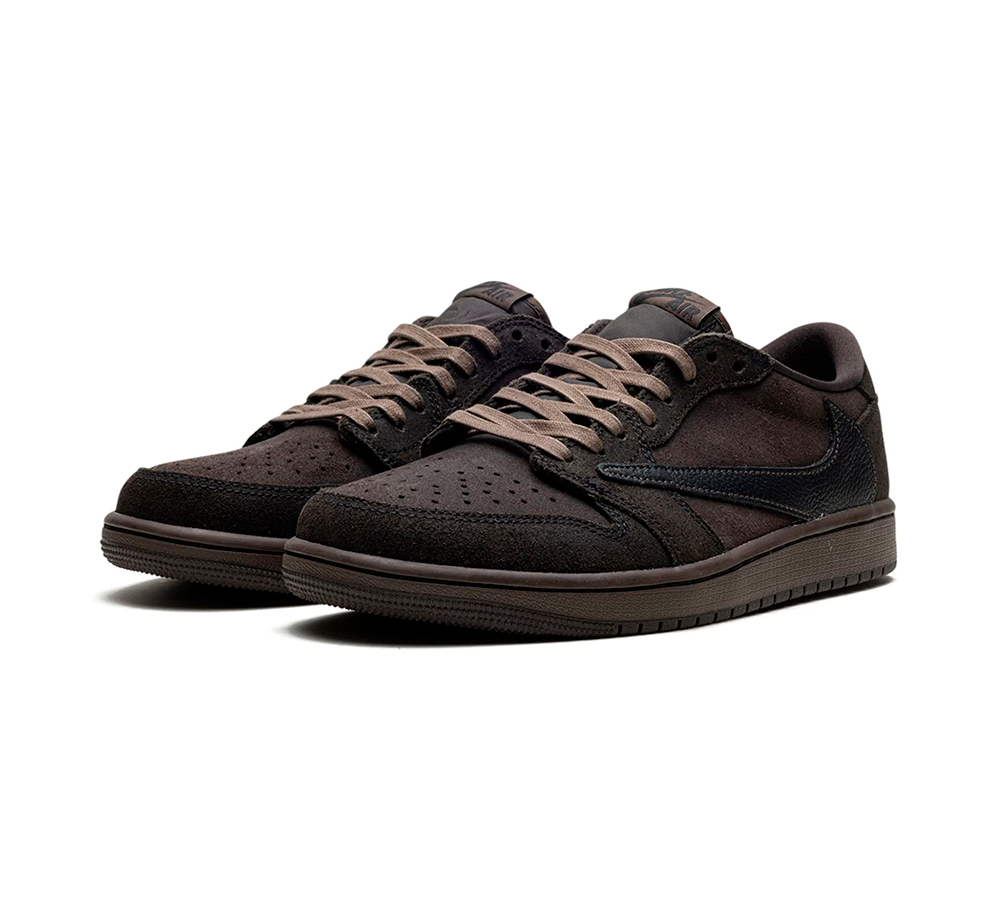 Jordan 1 Retro Low OG SP Travis Scott Velvet Brown