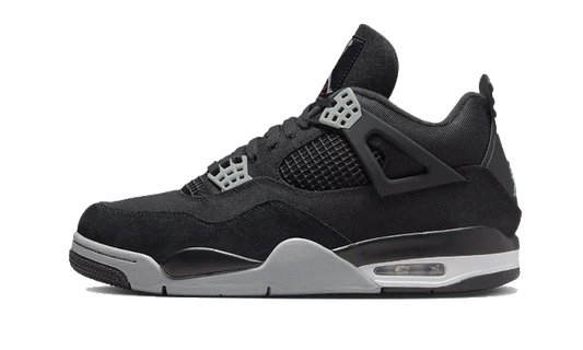 Air Jordan 4                                             Black Canvas