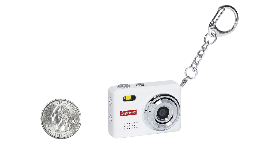 Supreme Digital Camera Keychain