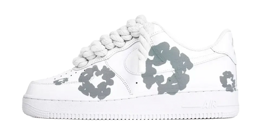 Nike Air Force 1 Rope Laces Denim Tears White - OutStockzz
