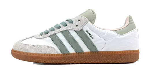 Adidas Samba OG Silver Green Putty Mauve