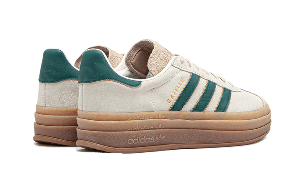 Adidas Gazelle Bold Magic Beige Collegiate Green