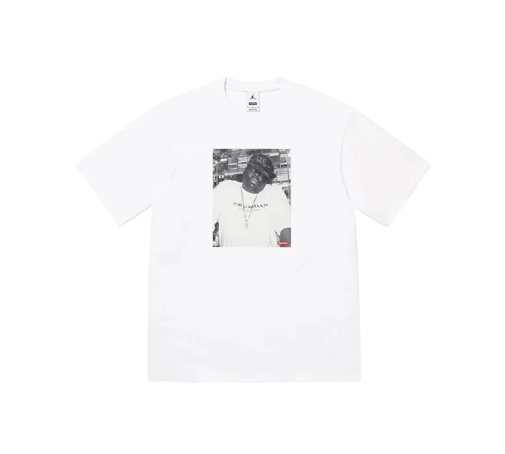 Supreme Jordan Biggie S/S Top "White"